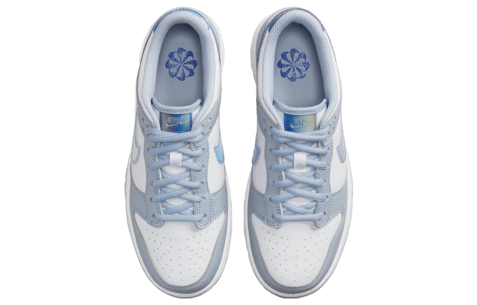 Nike Dunk Low Next Nature Blue Whisper Радужный GS