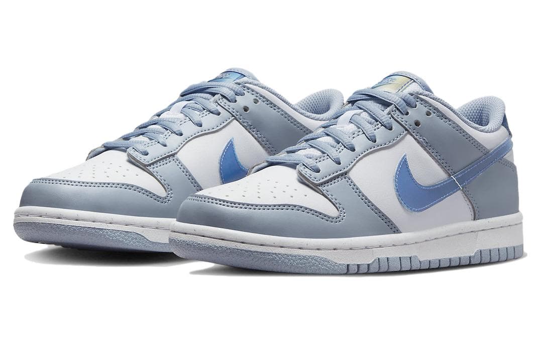 Nike Dunk Low Next Nature Blue Whisper Радужный GS