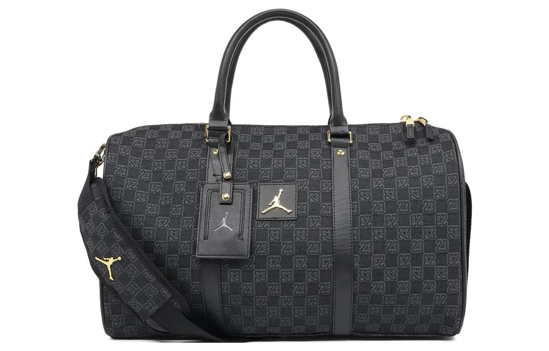 Jordan Monogram Duffle Bag Black