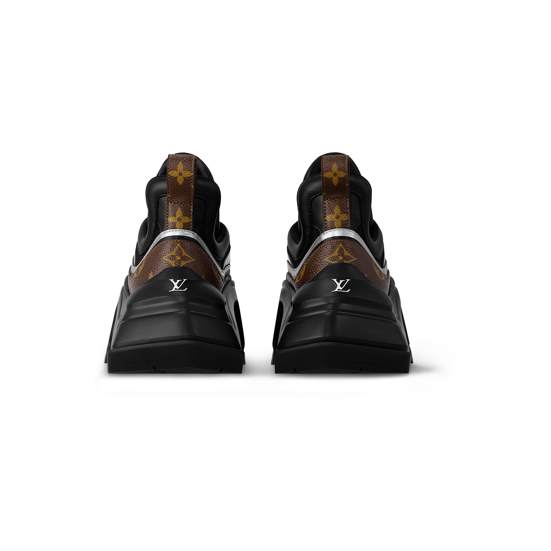 LOUIS VUITTON Archlight 2.0 Low Top Спортивная повседневная обувь Женская Черный Коричневый