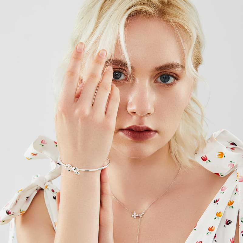 DAISY BEAUTY S999 Серебряные женские браслеты