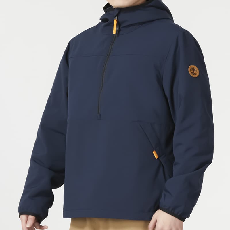 Куртки-пуховики Timberland мужские синие