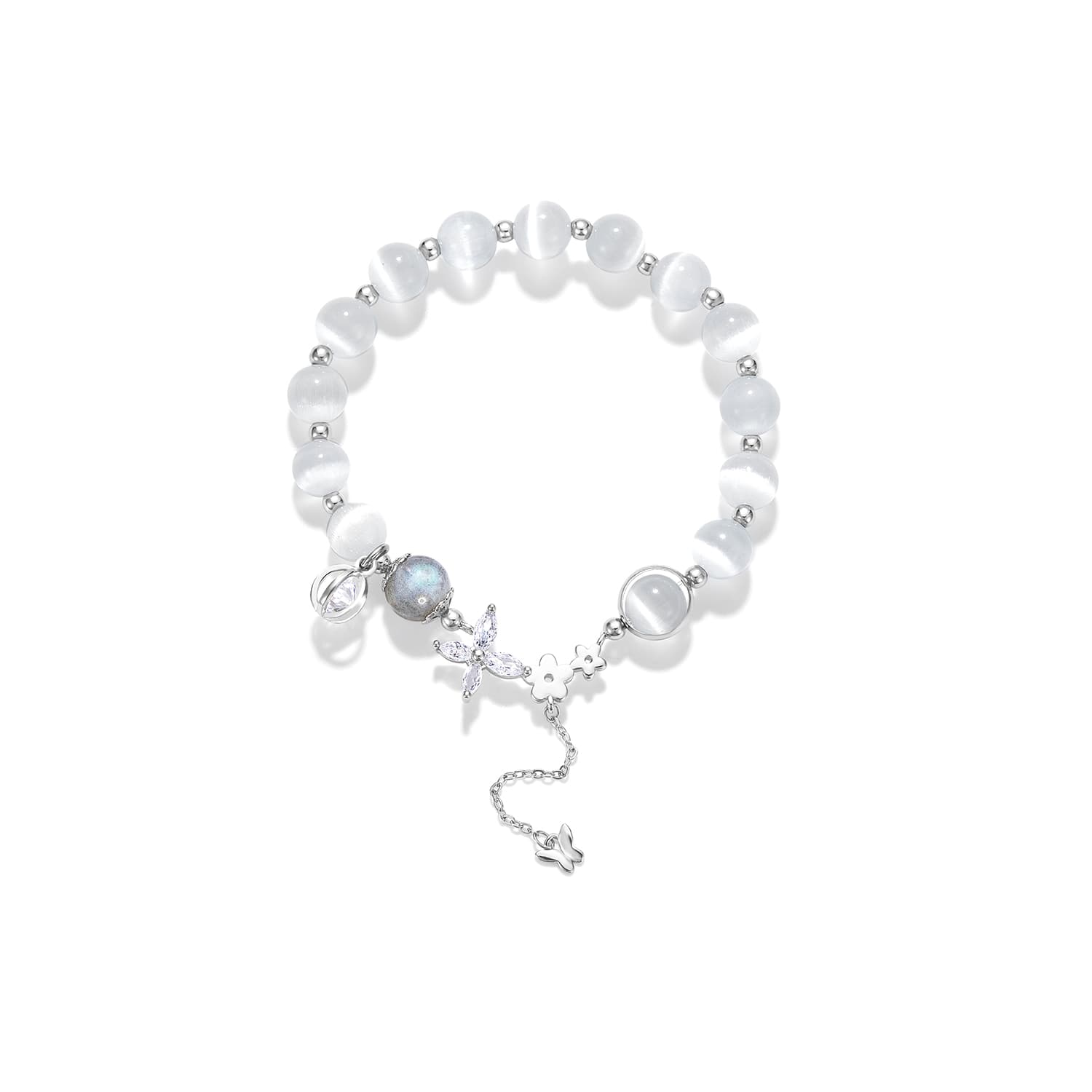 Женские стеклянные браслеты Zeroline «кошачий глаз»