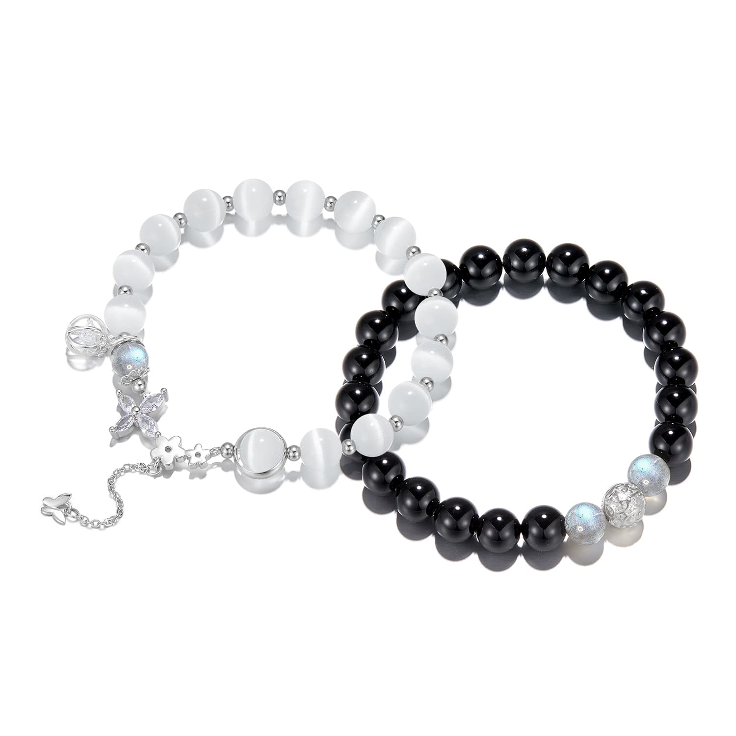 Женские стеклянные браслеты Zeroline «кошачий глаз»