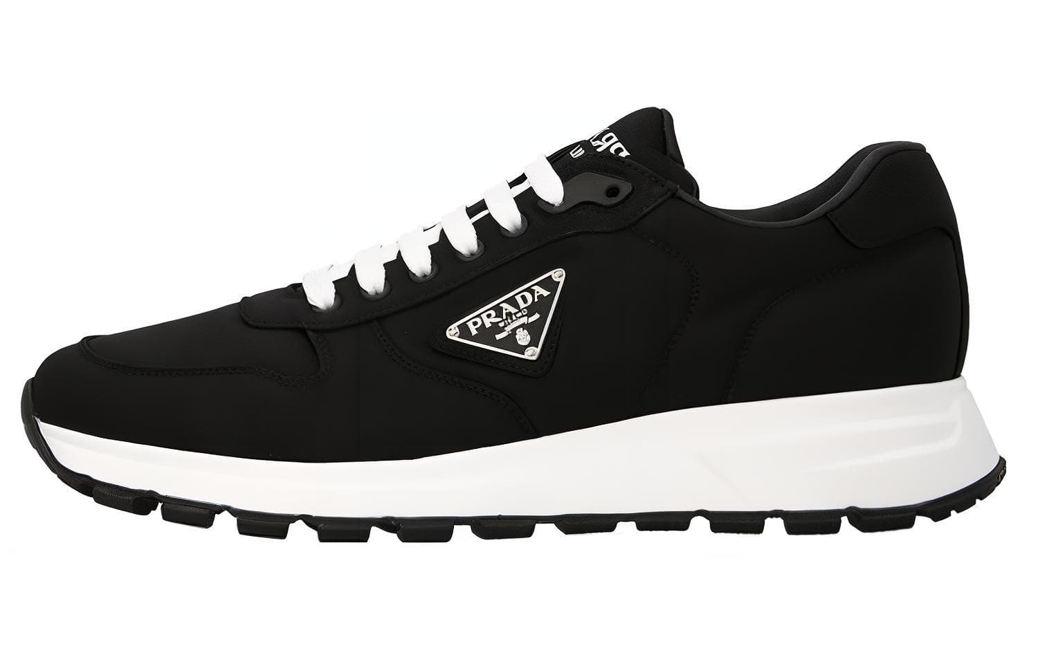 PRADA Triangle-logo Re-Nylon Sneakers