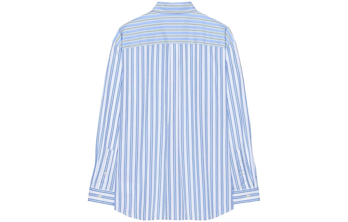 Jw Anderson X UNIQLO Рубашки фирменной серии Jw Anderson Co, мужские розовые/синие
