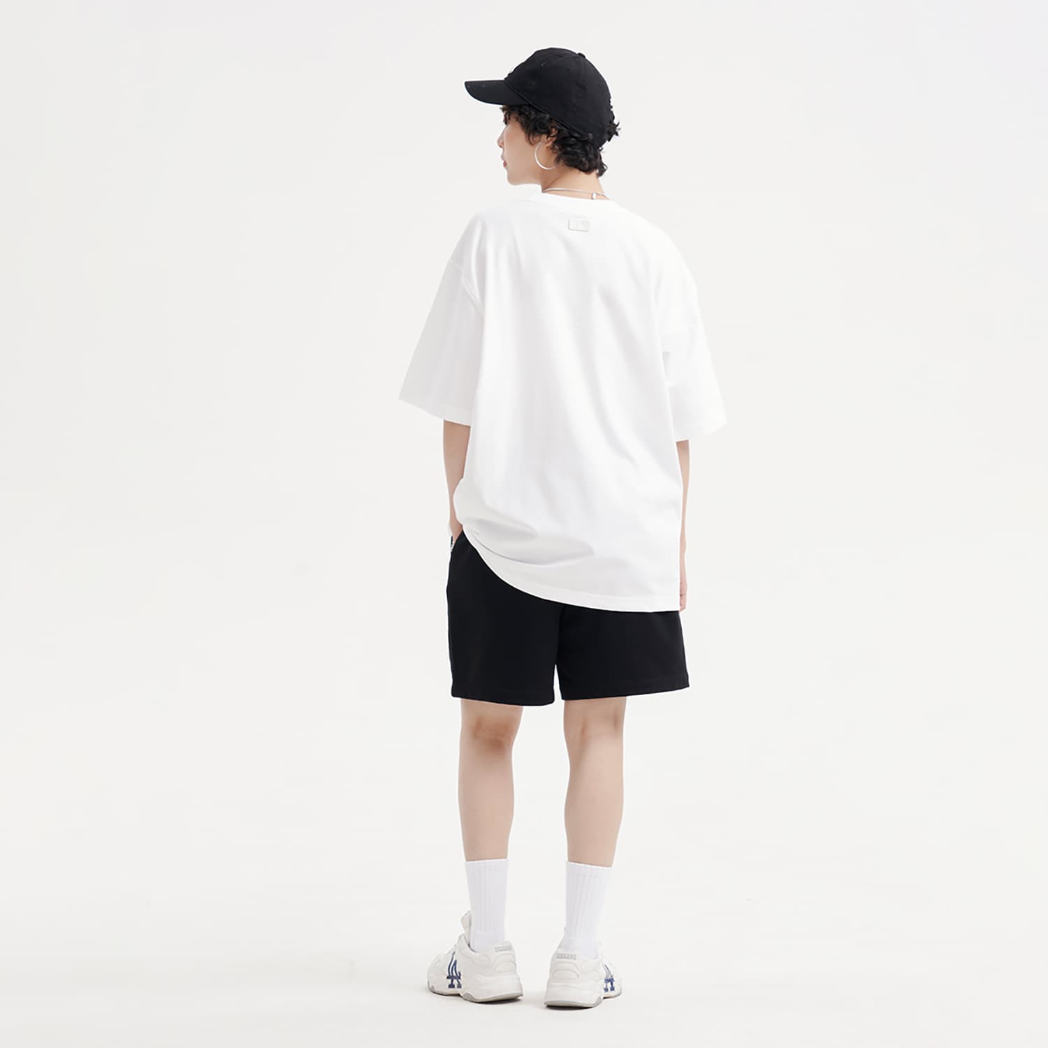 Футболка MLB Los Angeles Dodgers унисекс, белая