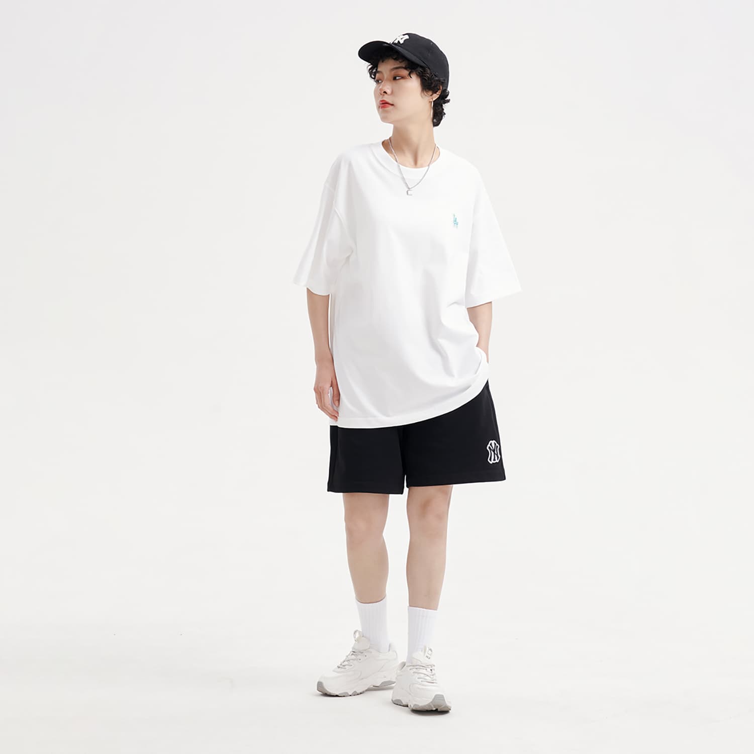 Футболка MLB Los Angeles Dodgers унисекс, белая