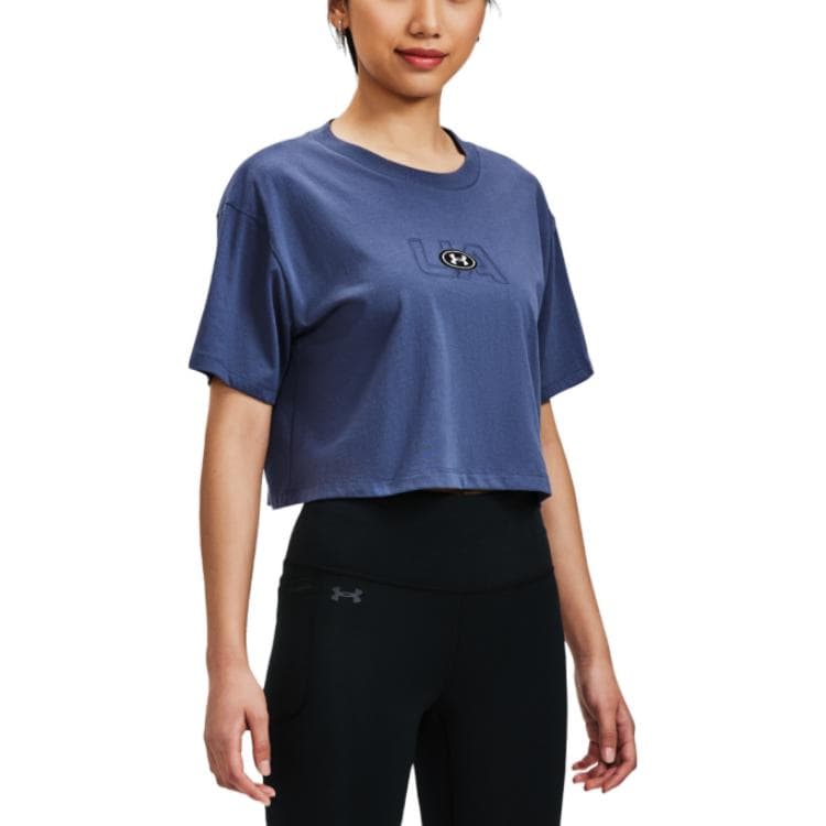 Женский укороченный топ Under Armour Downpour, серый