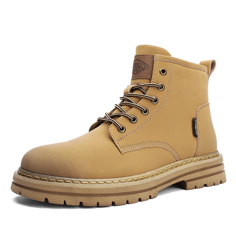 HLA Short Martin Boots Мужские земляные желтые