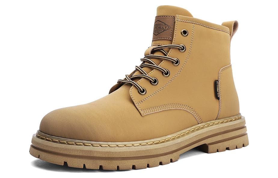 HLA Short Martin Boot Men's Earth Yellow