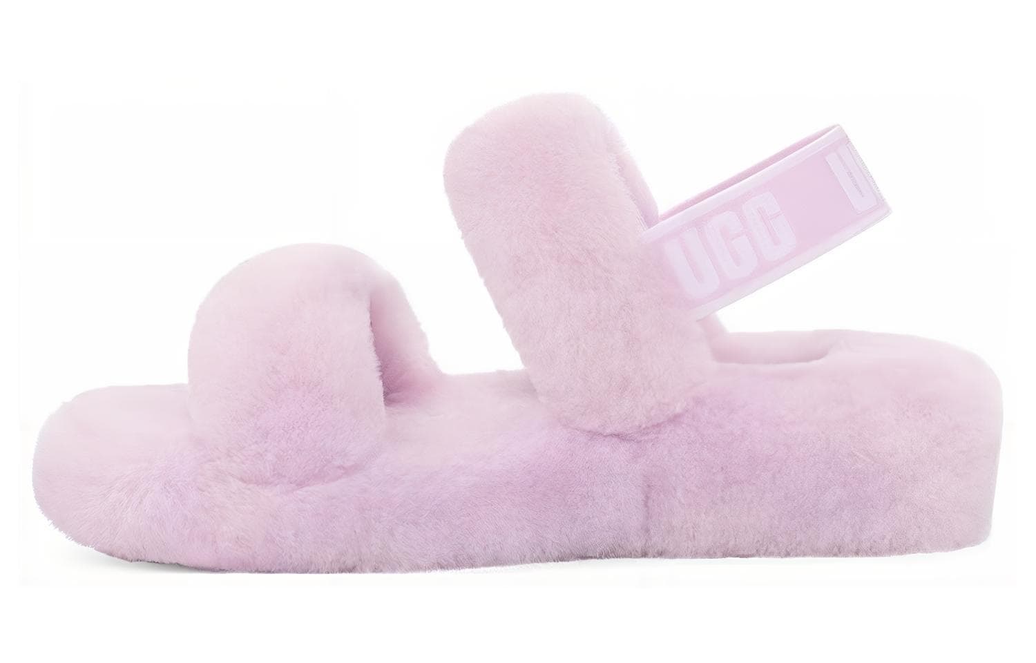 UGG Oh Yeah Fuzzy Slippers Women's Lavender Dusty Purple