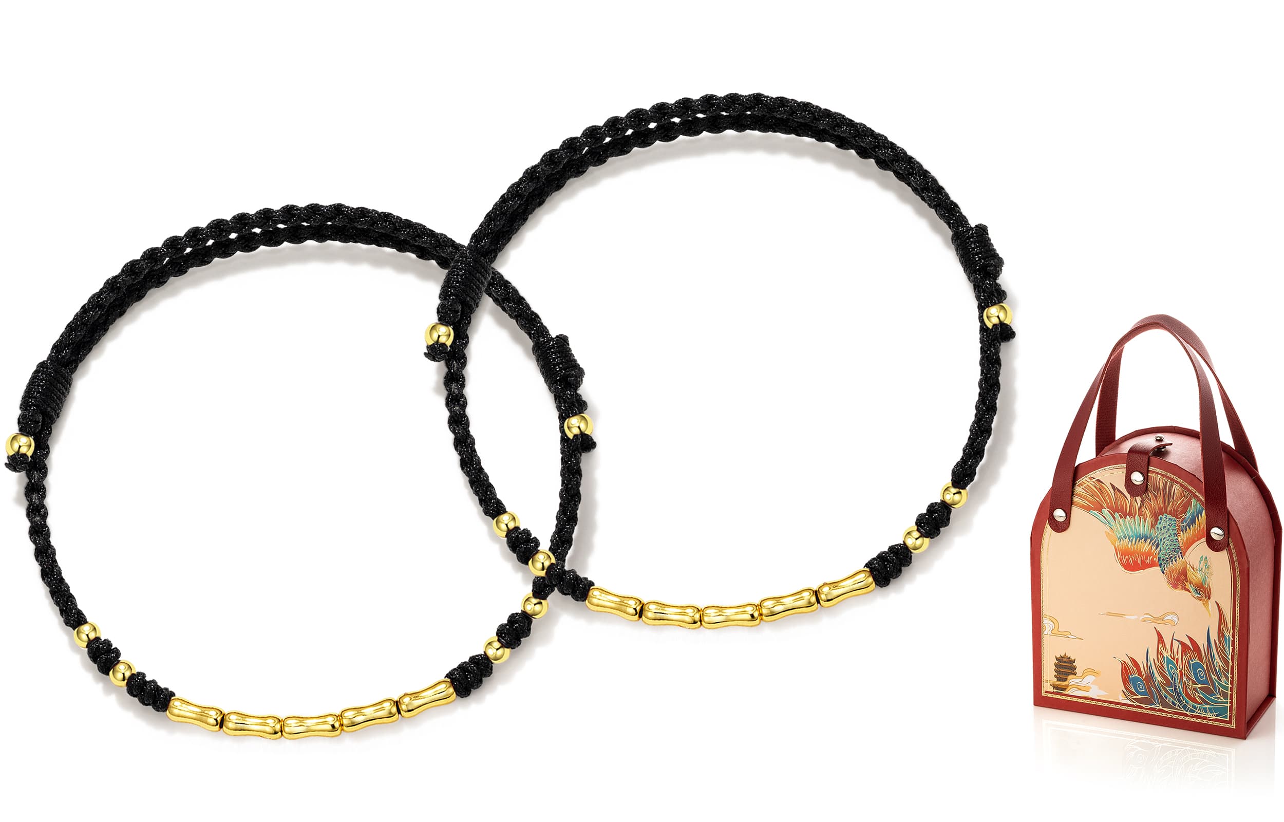 Jodie&Kevin Braided String Bracelets Unisex