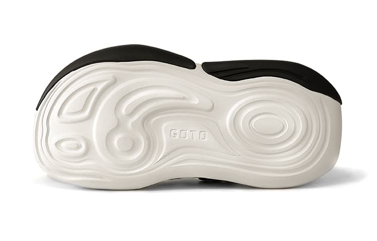 GOTO Спортивные сандалии унисекс Черный Белый