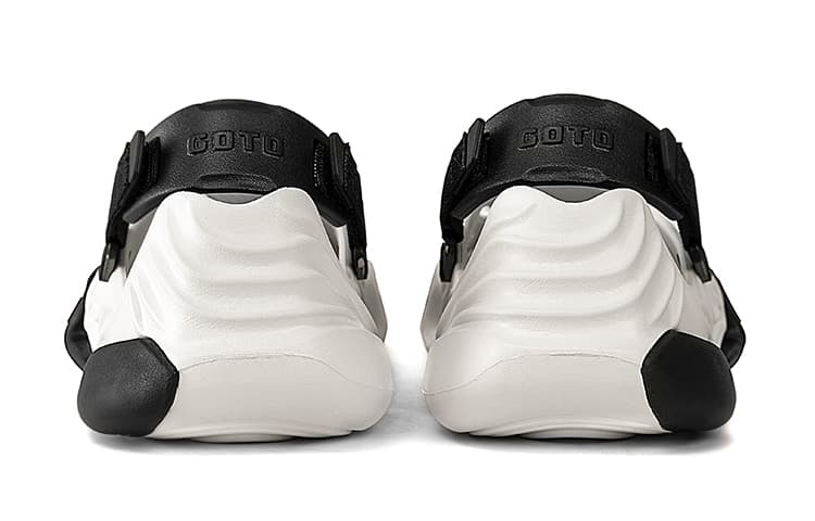 GOTO Спортивные сандалии унисекс Черный Белый