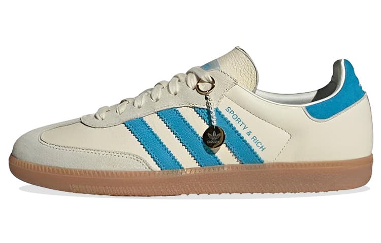 Adidas Sporty & Rich X Adidas Samba Og 'Cream Blue'