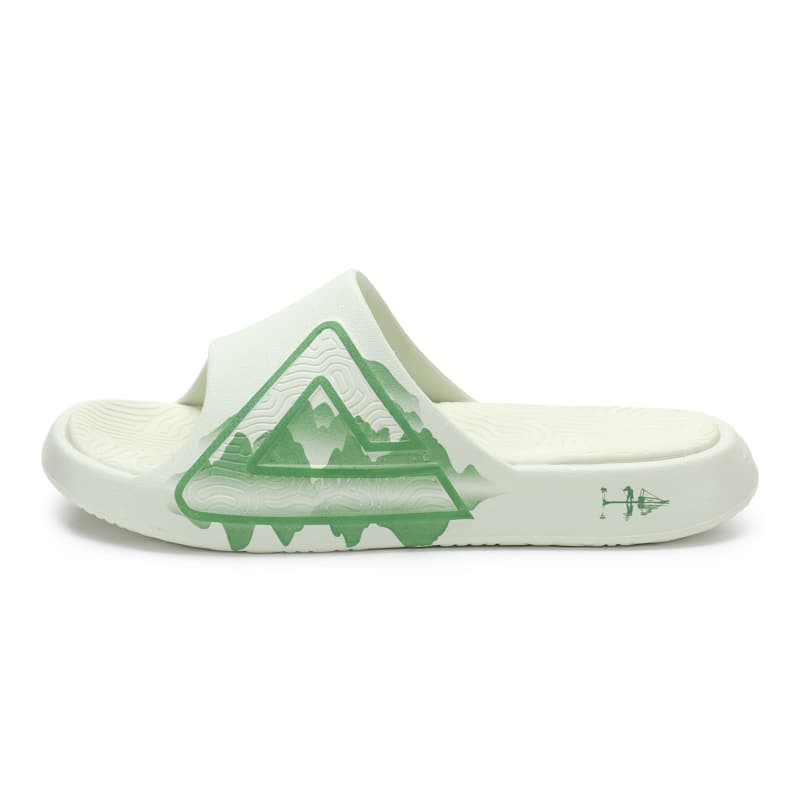 PEAK State Extreme Triangle 2.0 Quiet Slide Slippers Men's Bright Leaf Green