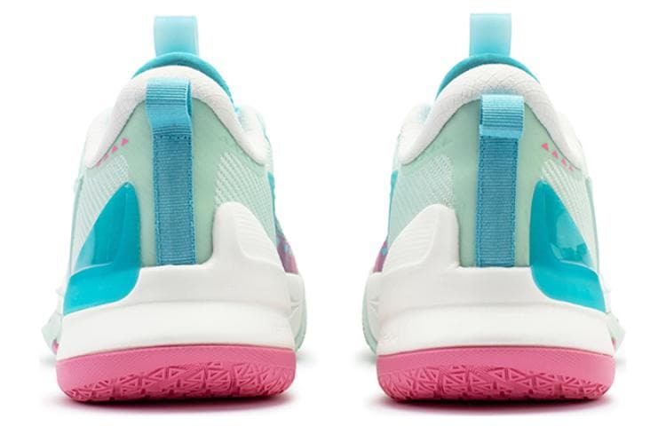 361° Big3 4.0 SWITCH Противоскользящие износостойкие низкие баскетбольные кроссовки мужские розовые зеленые