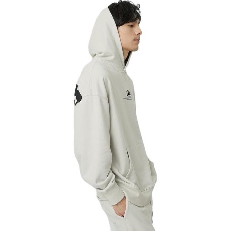 Толстовка GAP унисекс серо-белая