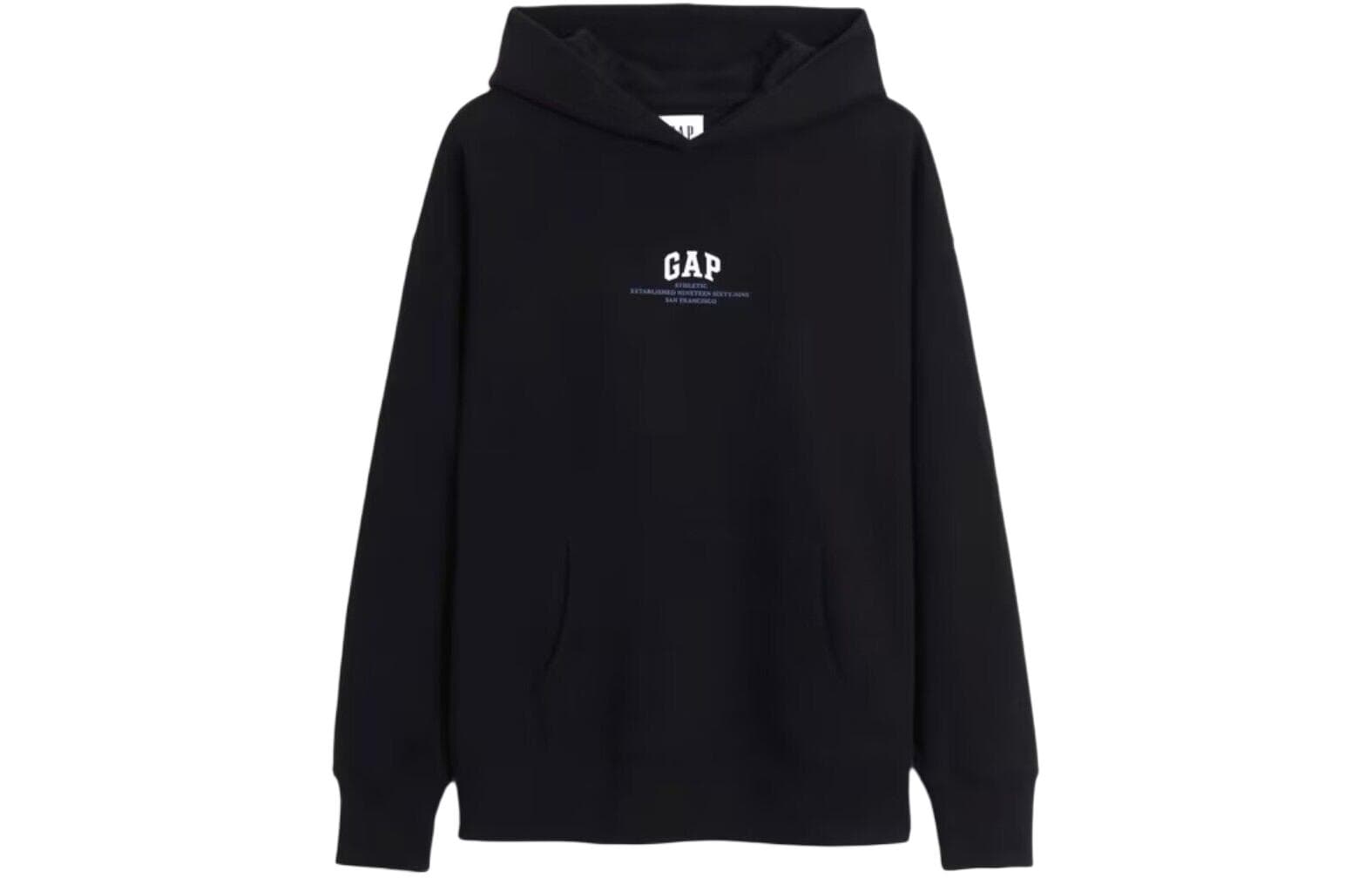 Толстовка GAP унисекс серо-белая