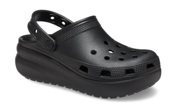 Классические сабо Crocs, черные детские сандалии