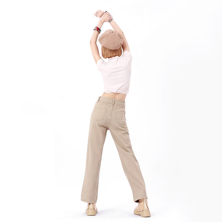 MIMOSA CHUR Джинсы женские хаки