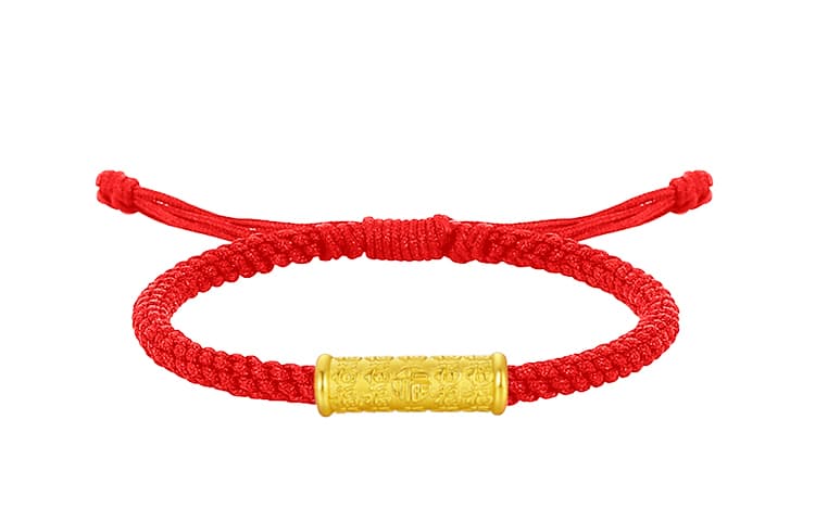 Мужской золотой браслет KING TAI SANG