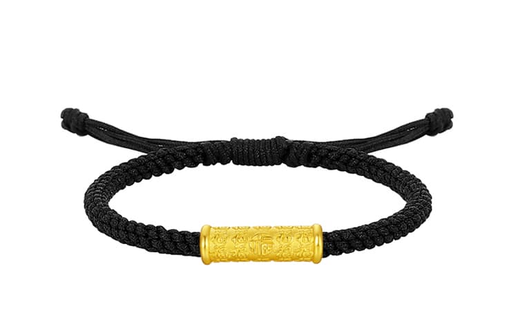 Мужской золотой браслет KING TAI SANG