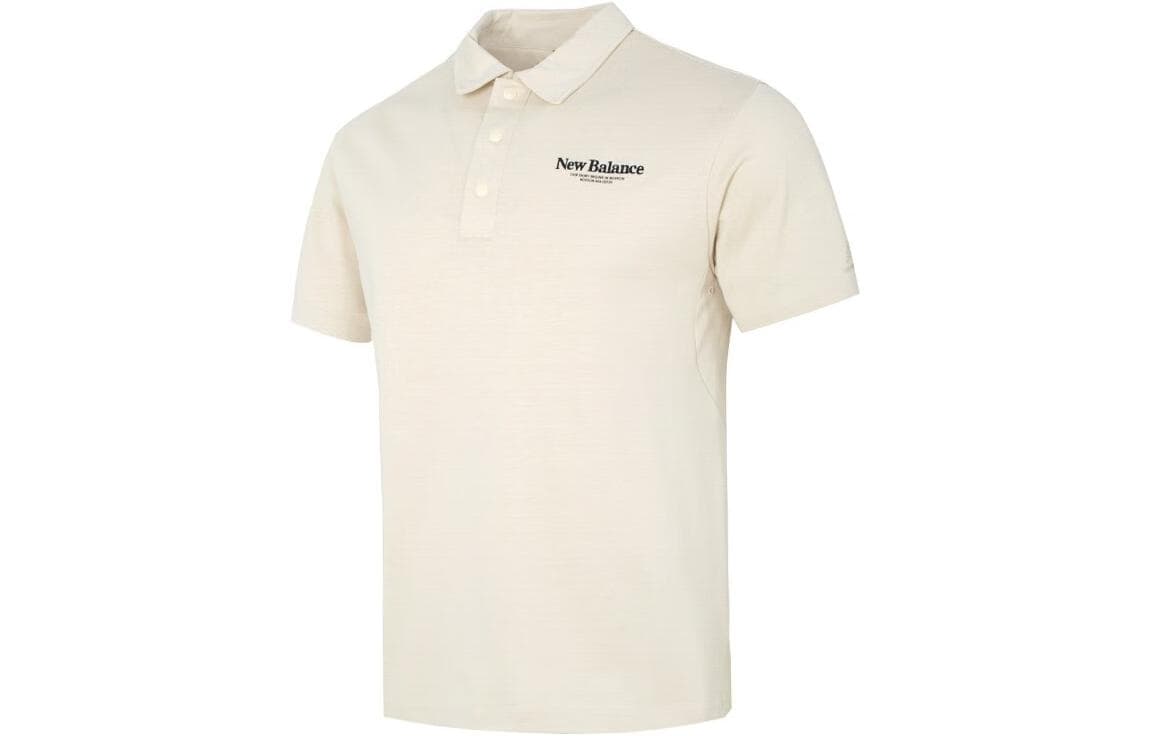 New Balance Polo Shirts Men's Light Khaki