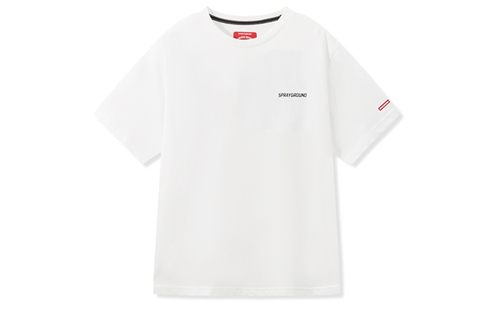 SPRAYGROUND летняя футболка с круглым вырезом и короткими рукавами унисекс
