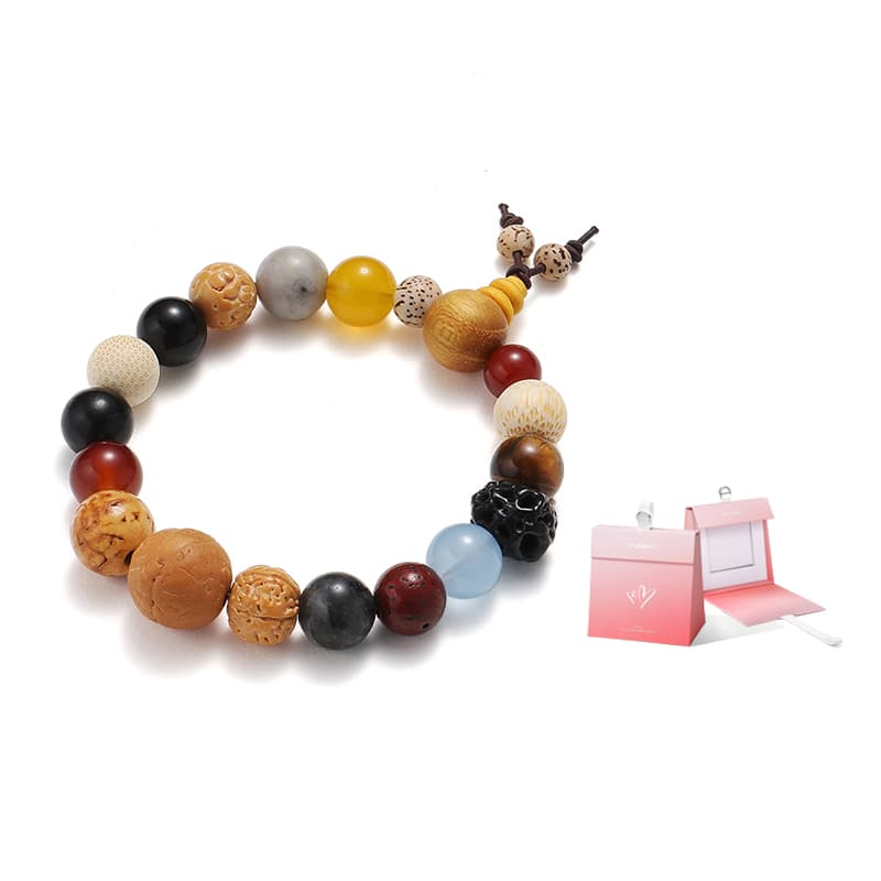 CAROMAY Star Moon Bodhi Seeds Браслеты унисекс