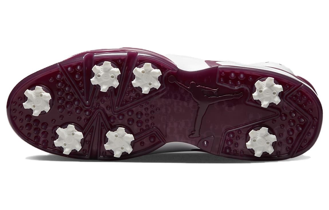 Кроссовки Air Jordan 6 Retro Golf «Бордо»