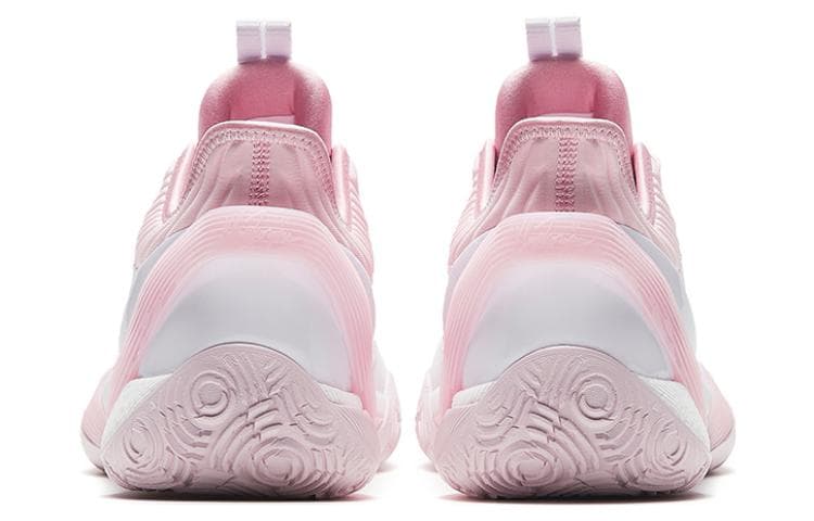 ANTA Three point Rain1.0 Баскетбольные кроссовки мужские низкие белые/розовые