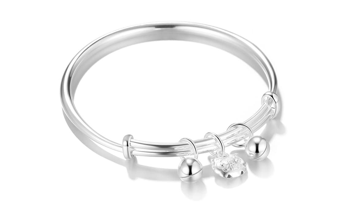 Женские браслеты из стерлингового серебра Clect S999 из чистого серебра