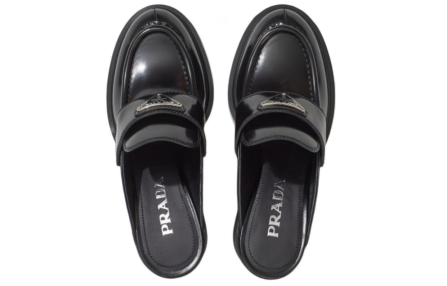 Сандалии женские стильные PRADA черные