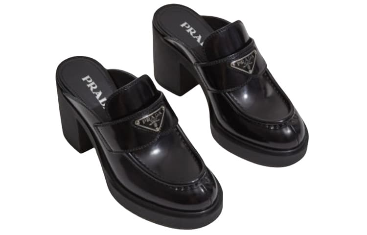 Сандалии женские стильные PRADA черные