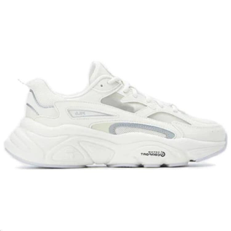 Дышащие ретро кроссовки FILA Mars 1S, белые, женские