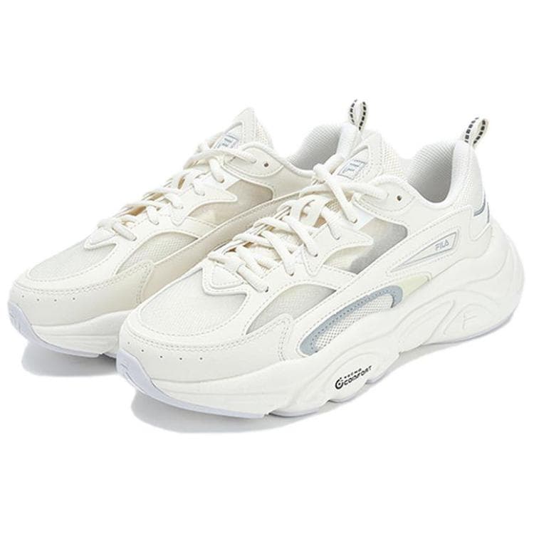 Дышащие ретро кроссовки FILA Mars 1S, белые, женские