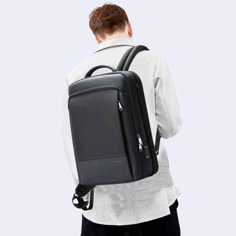 Рюкзак BOPAI тканевый мужской черный