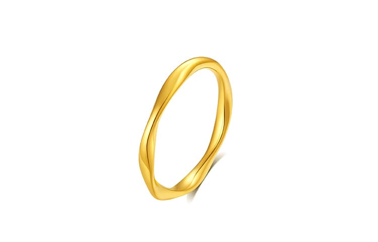 LIU GUI FU JEWELRY Золотое кольцо женское