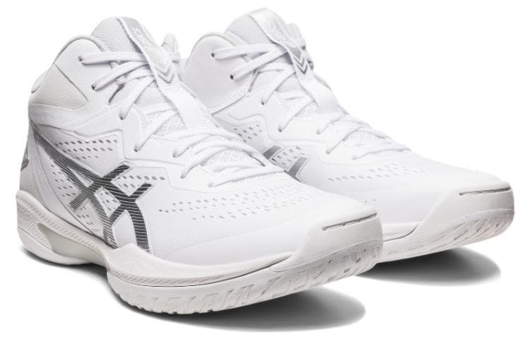 Баскетбольные кроссовки ASICS Gel Hoop V15, цвет «Белое чистое серебро»