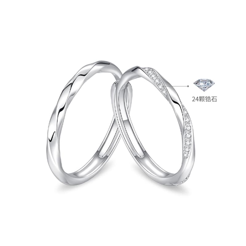 YINCHIE 999 изящные серебряные кольца унисекс