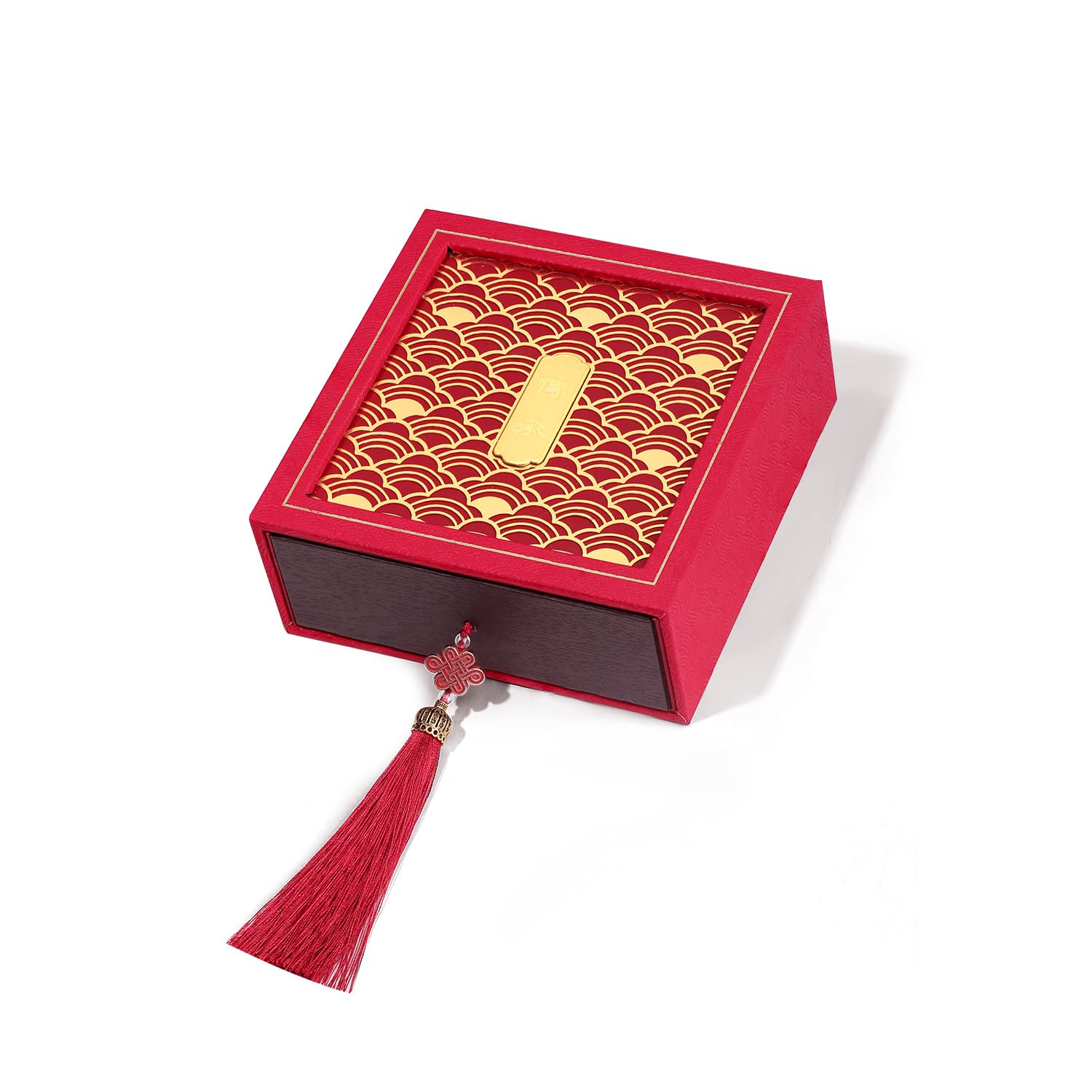 OGDAID Обсидиан Год Зодиака Красное Ожерелье Унисекс