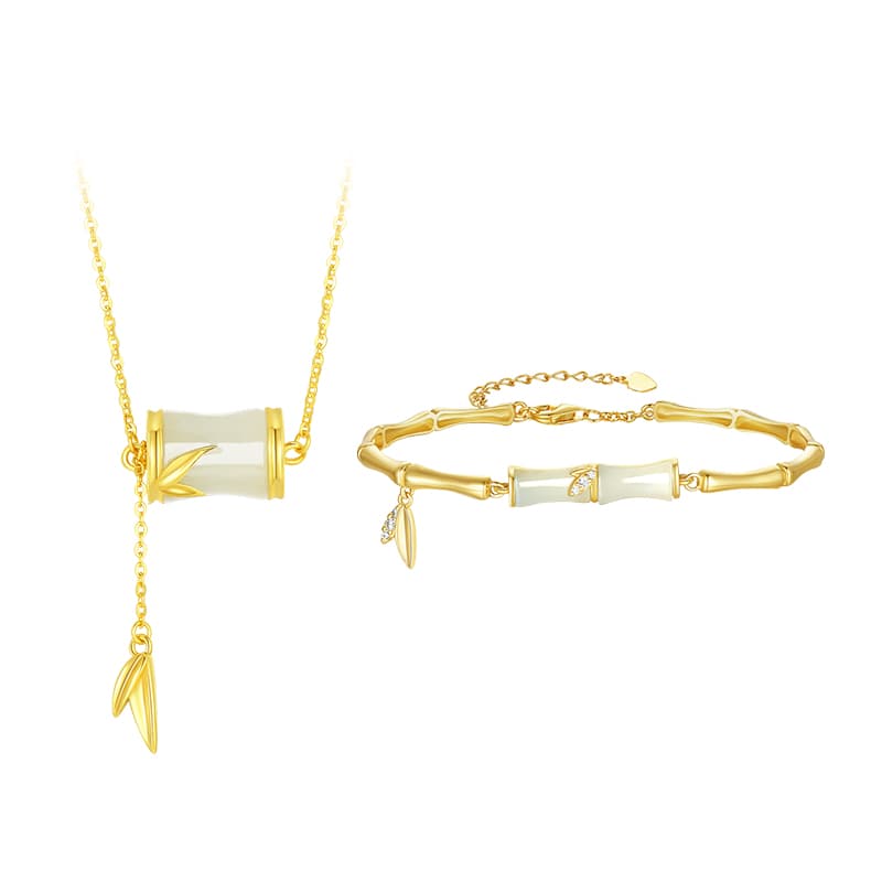 CHOW TAI SENG S925 Женские серебряные бледно-зеленовато-белые нефритовые часы