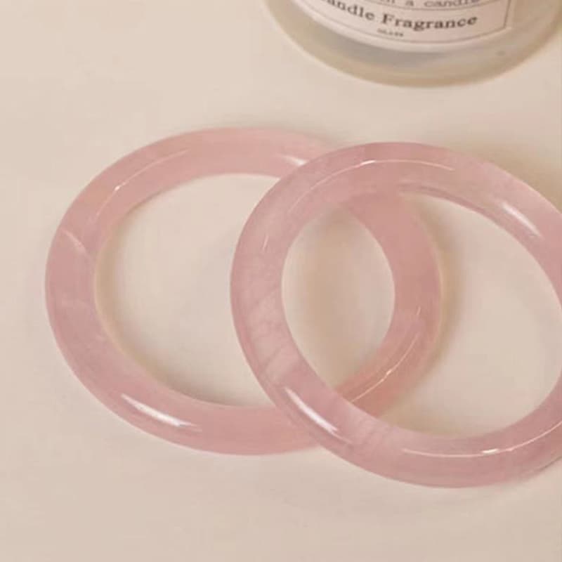 Женские браслеты KING TAI SANG с розовыми кристаллами