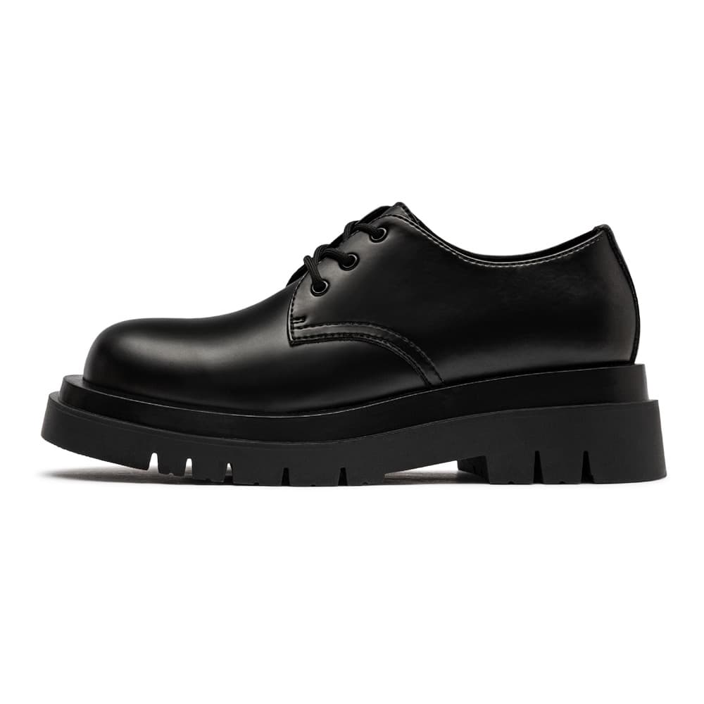 MADEN Workwear Collection Casual Leather Shoes Unisex Black Fall