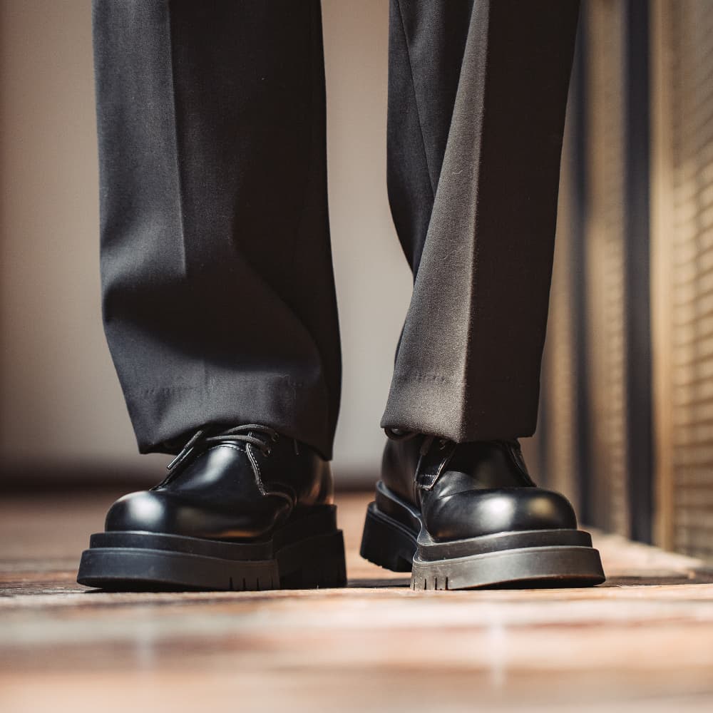 Коллекция рабочей одежды MADEN: повседневная кожаная обувь унисекс, черная осень