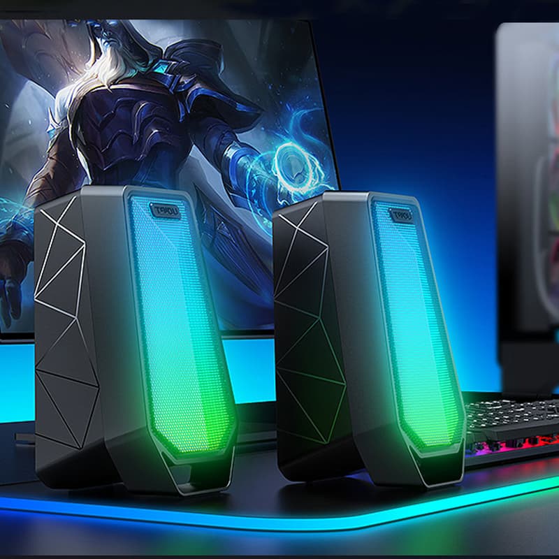 Титановые компьютерные колонки