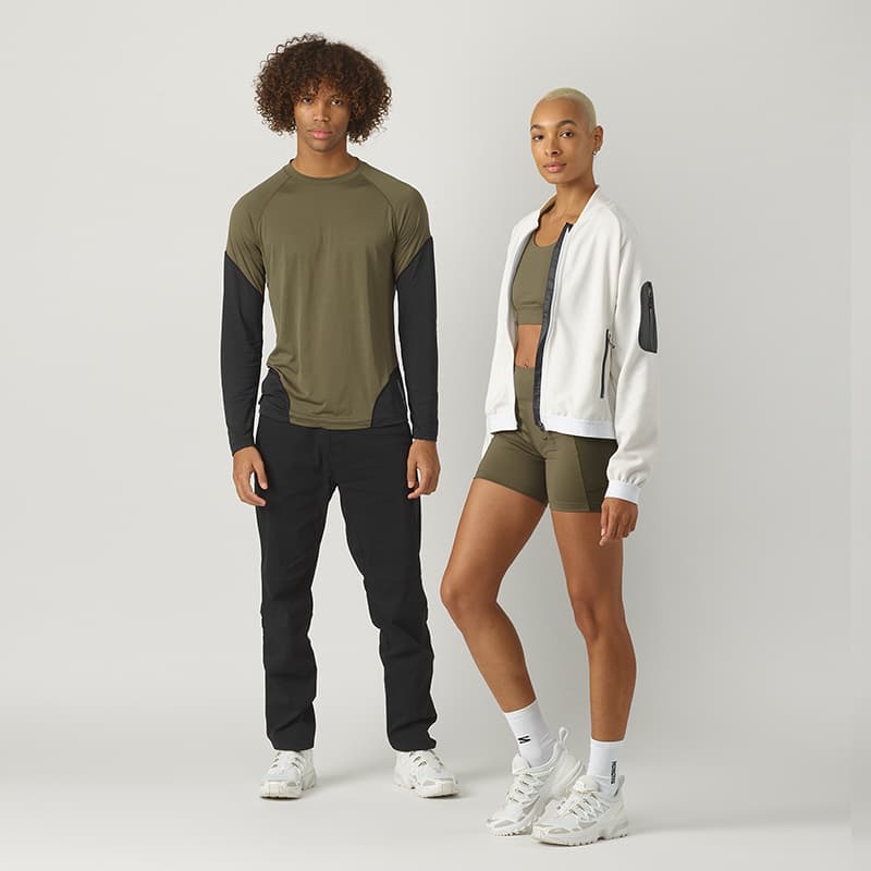 SALOMON Acs + «Чистый белый»