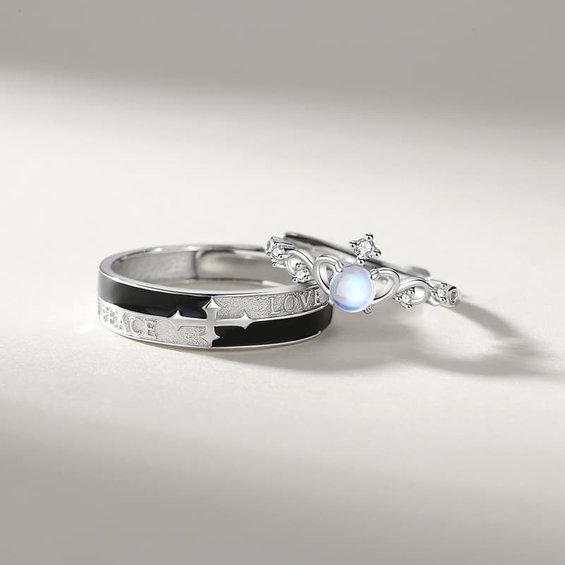 Кольца из стерлингового серебра 925 пробы AKAK унисекс